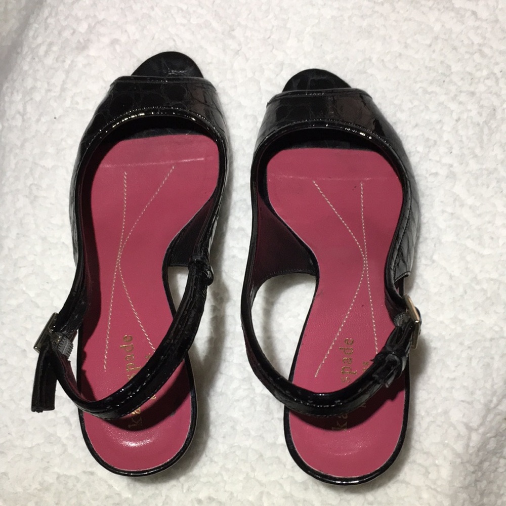 Kate Spade sling back heels